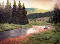 Morning on the Solomon Creek