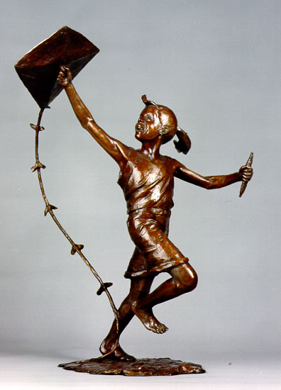 Windy Days: Kite Girl