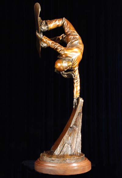 Up For Grabs Snowboarder Maquette