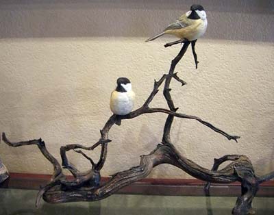 Black Capped Chickadees