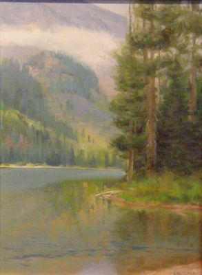 Fog Lifting at String Lake