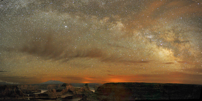 Milky Way Over Lake Powell