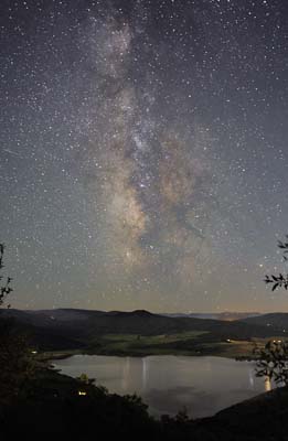 Milky Way Over Catamount