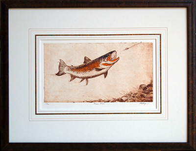 Brown Trout (with flies)