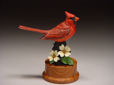 Cardinal and Dogwood