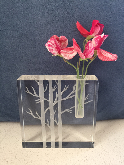 Bud Vase: Aspen Trees