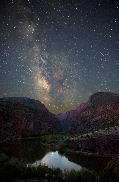 Milky Way Over Gates of Lodore