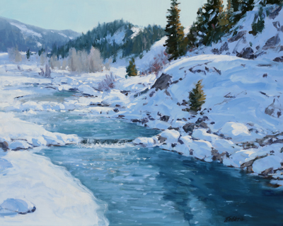 Shades of Blue and Green