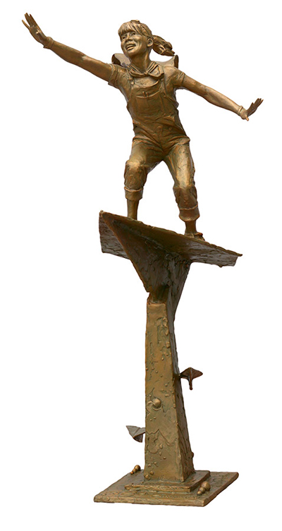 Journeys of the Imagination II (girl: aka Paper Airplanes)