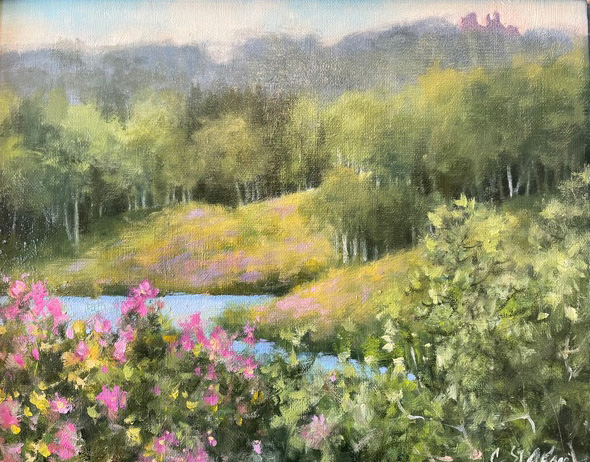 Wild Roses on Rabbit Ears Pass