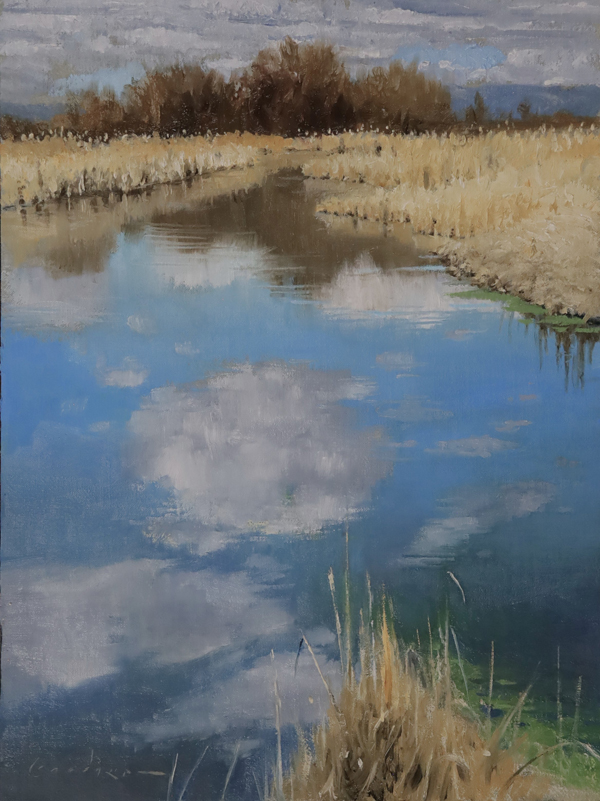 Clouds Reflecting