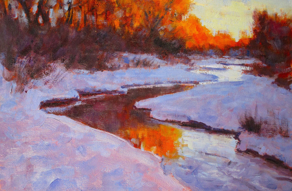 Sunrise on the Cherry Creek