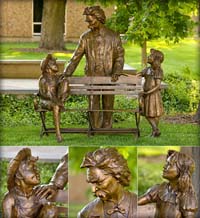 GC:  Ever Twain Shall Meet Bench