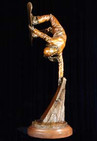 Up For Grabs Snowboarder Maquette