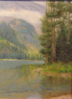 Fog Lifting at String Lake
