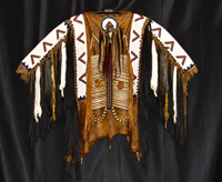 Hides in the Shadows - Cheyenne Ceremonial Shirt