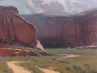 Dwarfed Canyon Dwelling