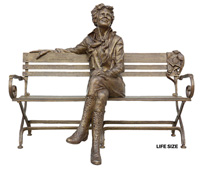 Amelia Earhart Bench