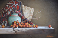 Tapestry with Pearls