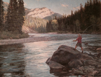 Evening Light, South Fork, Flathead