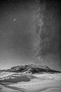 Sleeping Giant Winter Milky Way