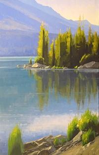 Alpine Reflections (II large)